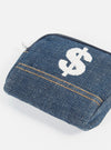 Universal Works Dollar Coin Pouch in Indigo Denim