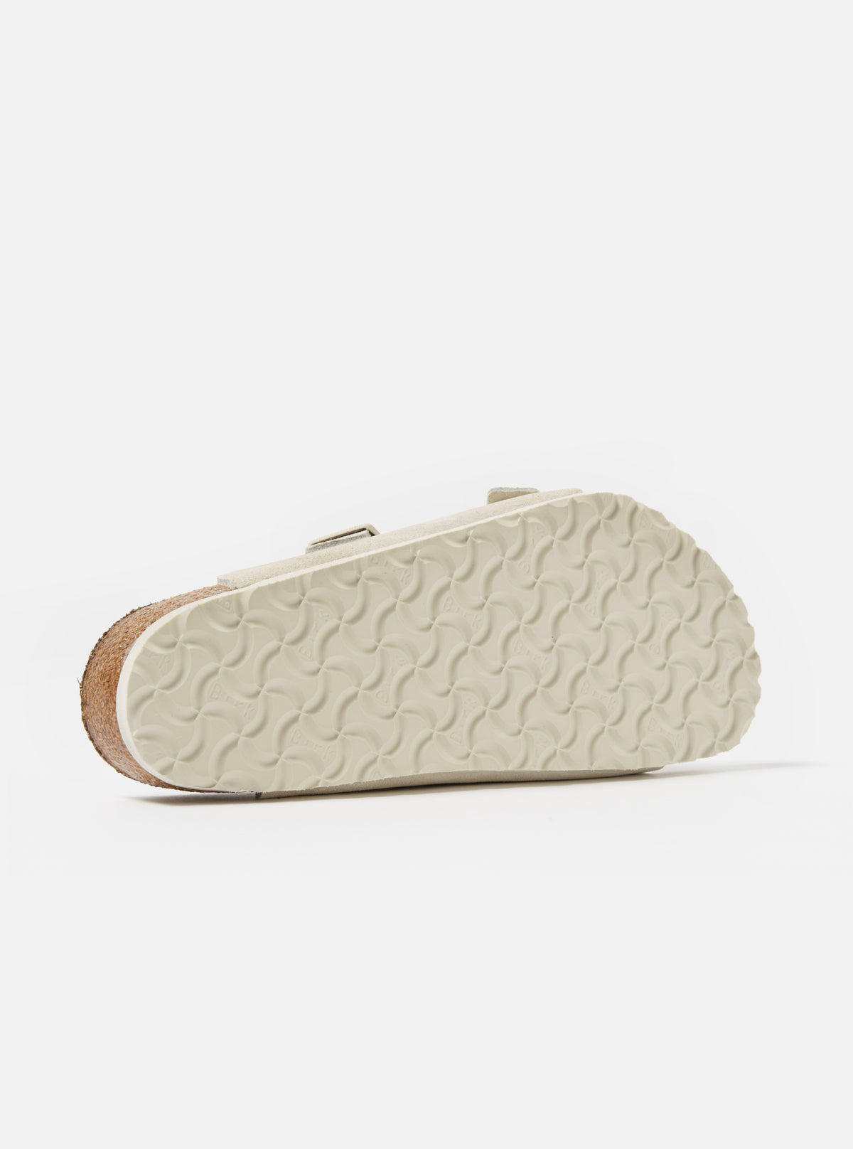 Antique White Suede Birkenstock Zürich