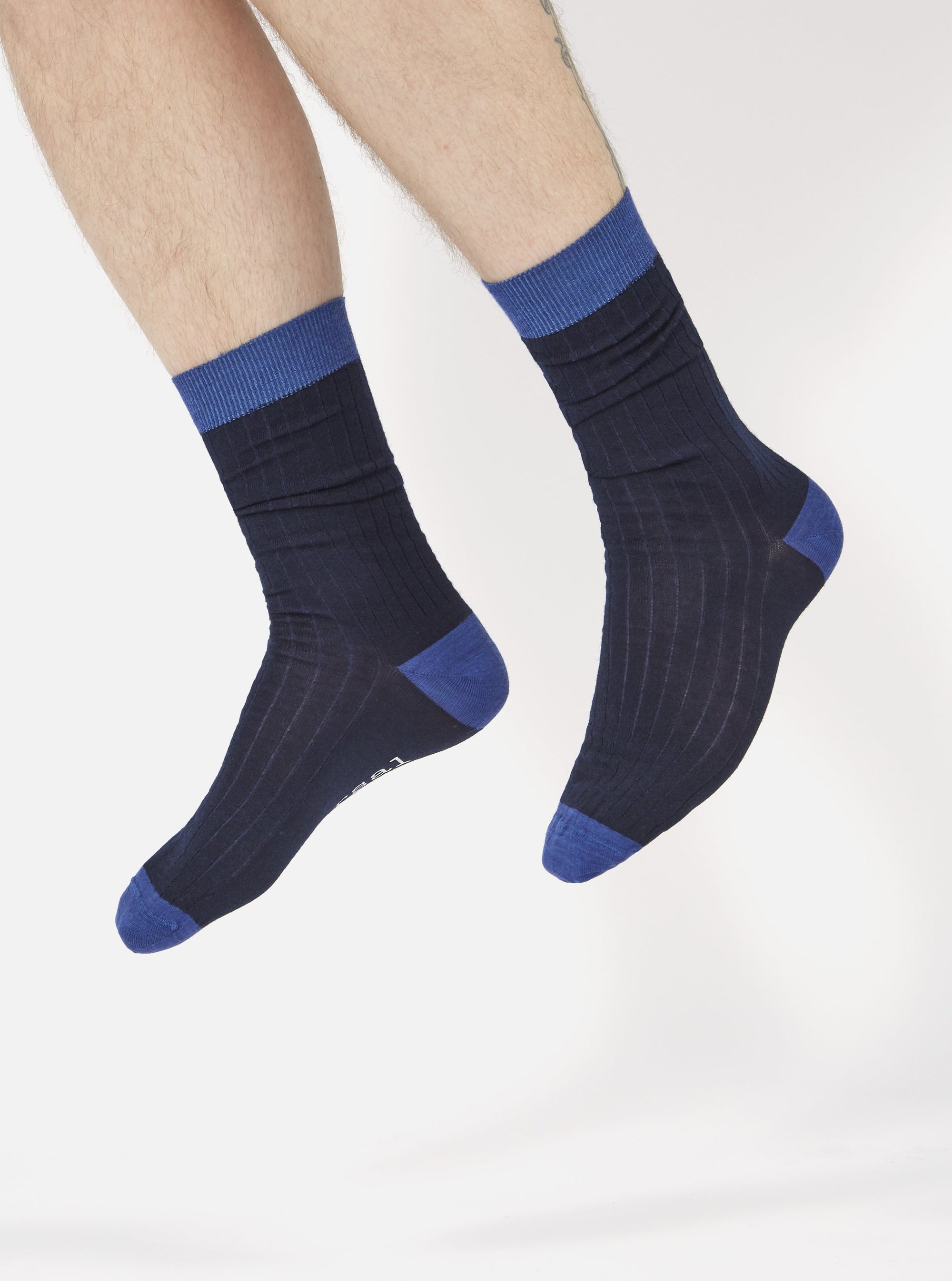 Navy Merino Merino Classic Sock